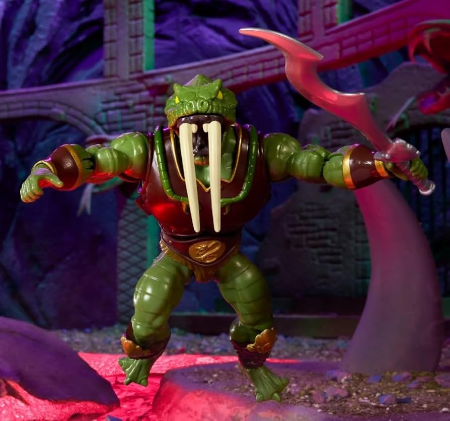 Amazon.com: Masters of the Universe Origins Fang-Or Action
